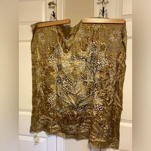 NWT- Adrienne Landau silk scarf- vintage